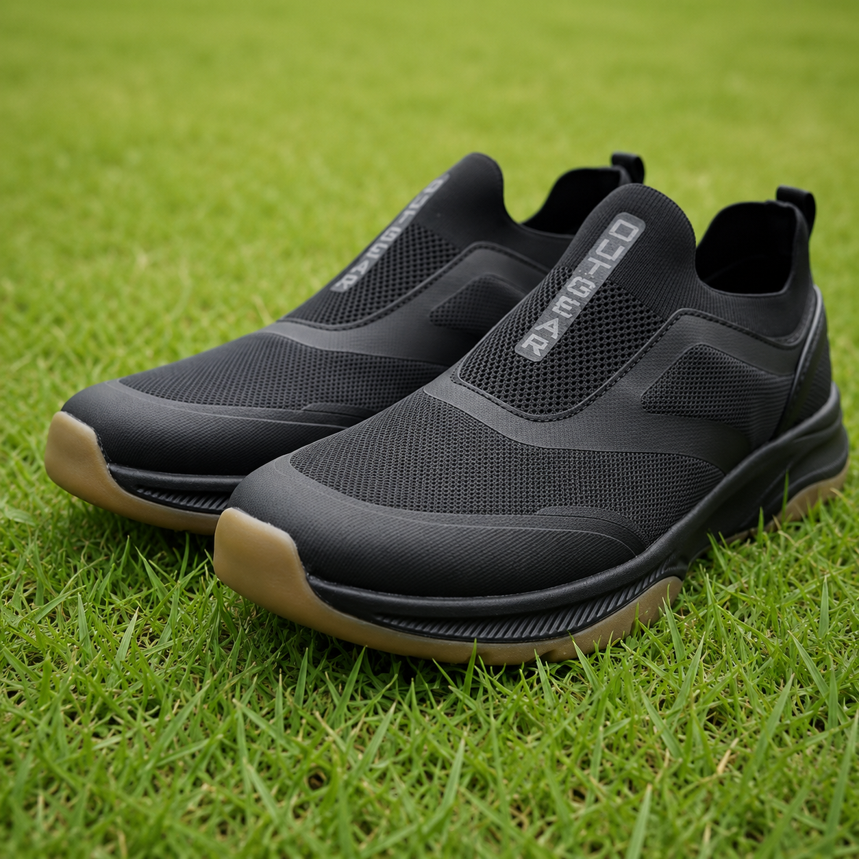 AeroKnit Terrain Lightweight Adventure Slip-On Black
