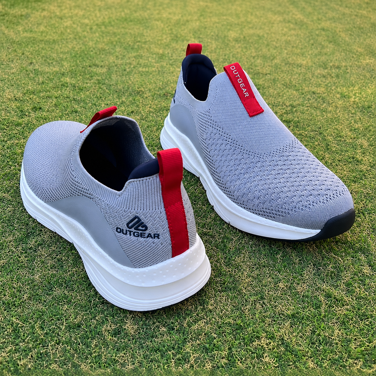 SwiftCloud Elite Lightweight Performance Slip-On Grey