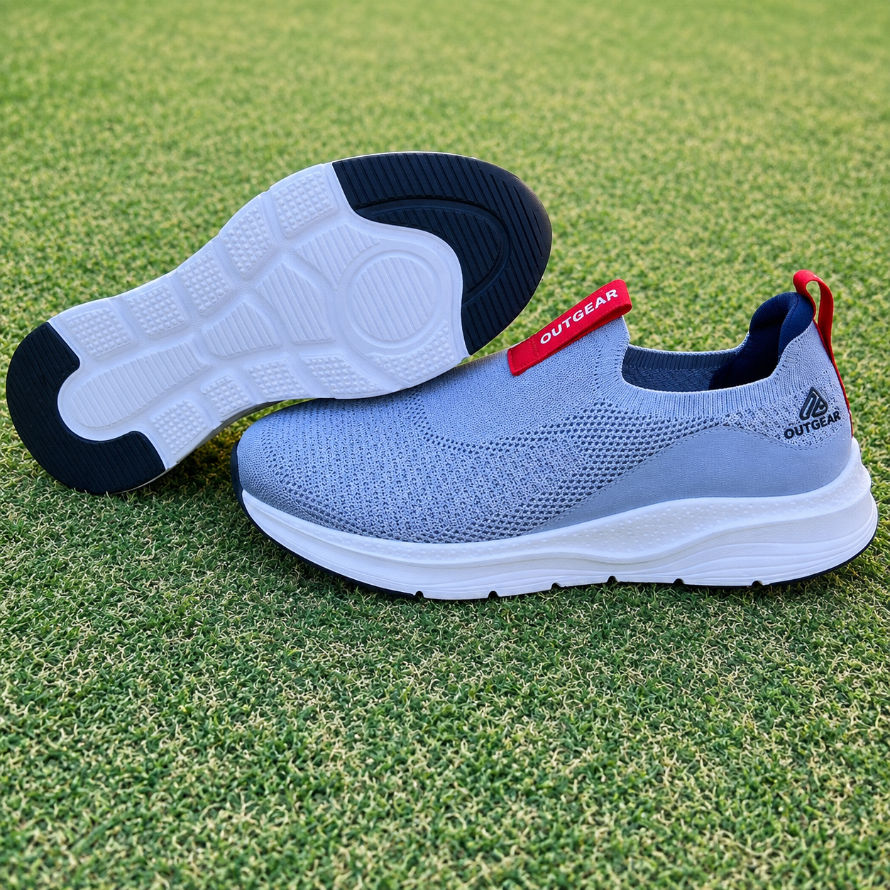 SwiftCloud Elite Lightweight Performance Slip-On Grey