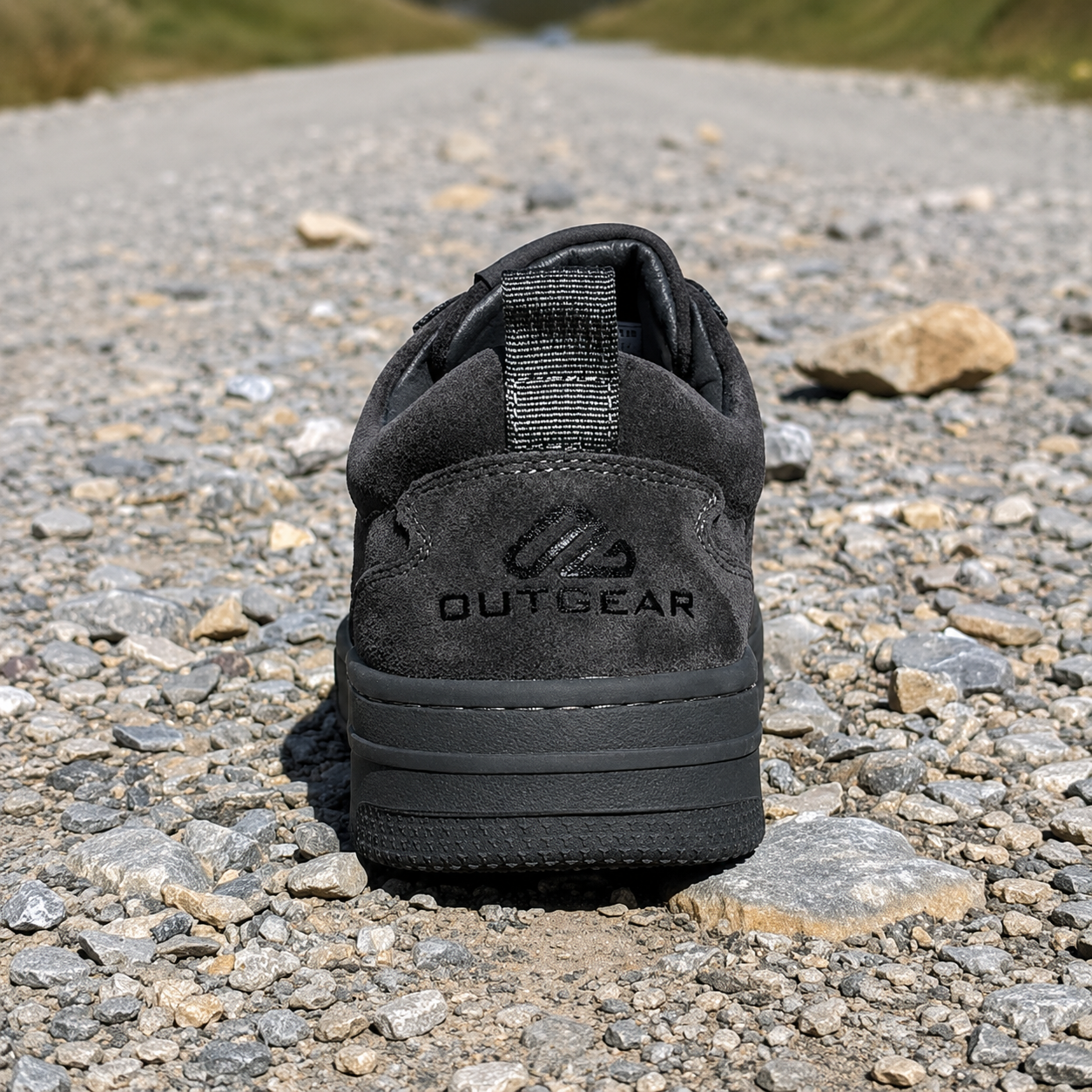 Mesa All-Terrain Dark Grey Suede Leather Sneaker