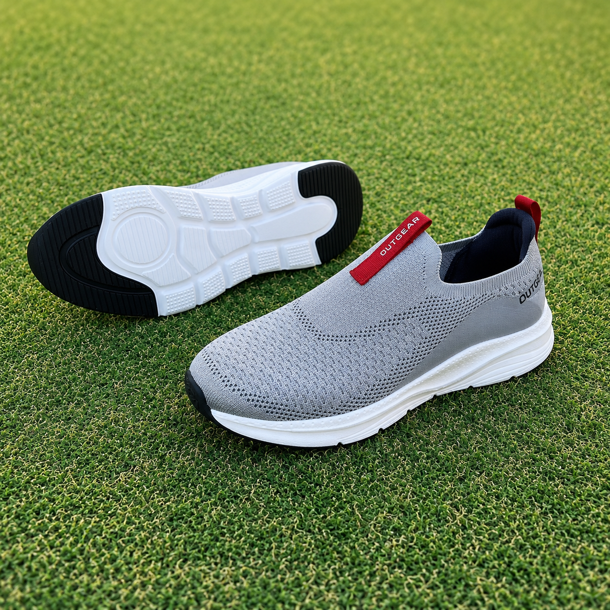 SwiftCloud Elite Lightweight Performance Slip-On Grey