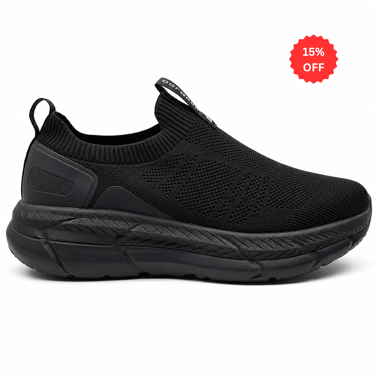 Max Comfort Athletic Ultra Lightweight Slip-On - Black