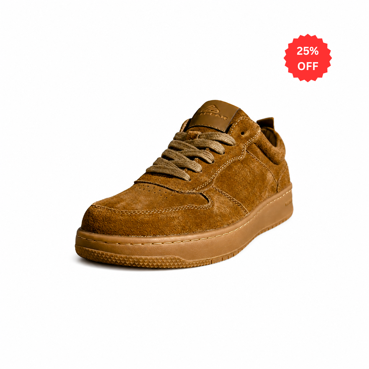 Mesa All-Terrain Camel Brown Suede Leather Sneaker