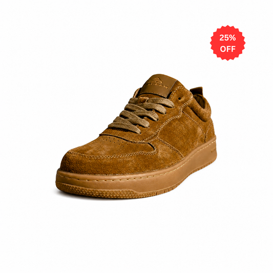 Mesa All-Terrain Camel Brown Suede Leather Sneaker