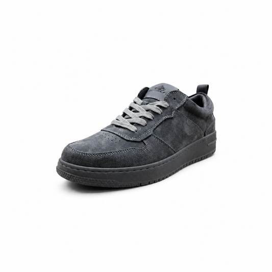 Mesa: All-Terrain Dark Grey Suede Leather Sneaker